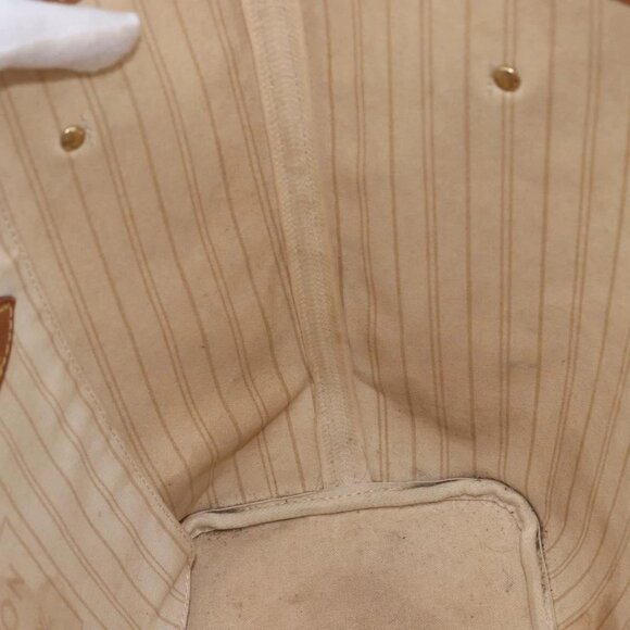 LOUIS VUITTON Damier Azur Neverfull MM Tote Bag N41605 LV Auth 142487 - Picture 13 of 16